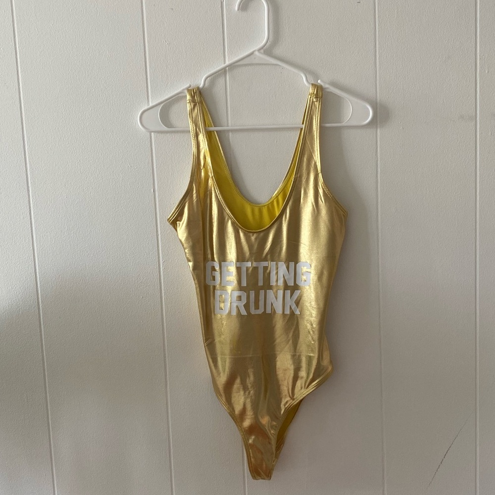 Custom bachelorette bathing suit